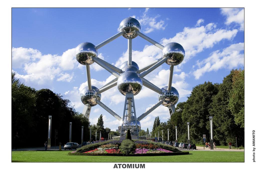 One-Bedroom Apartment Near Atomium Brussel Kamer foto